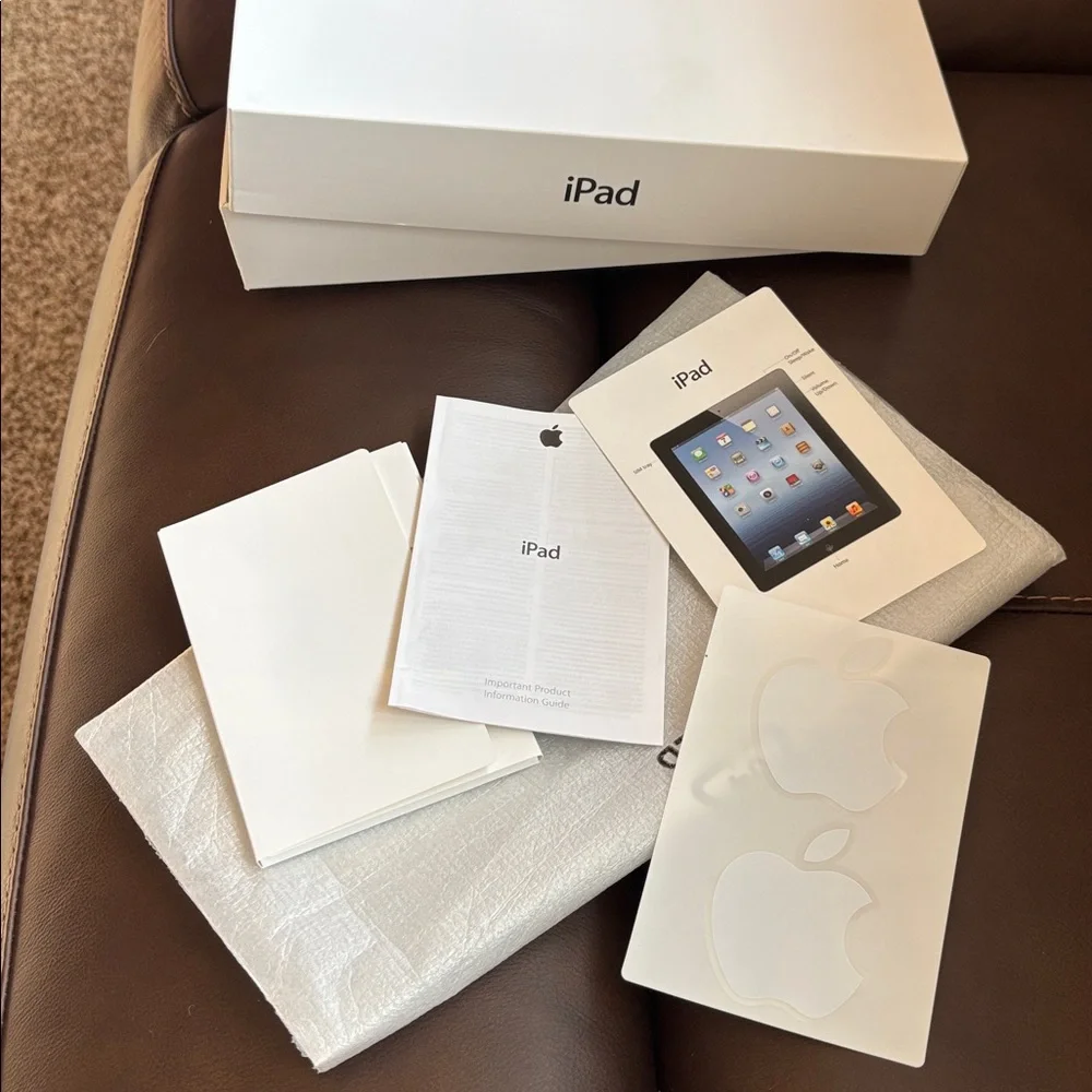 Apple iPad Box Approximately 8”x10”